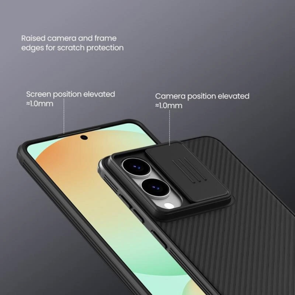 Maska za Samsung S25 Edge Nillkin CamShield Pro plava - 617384