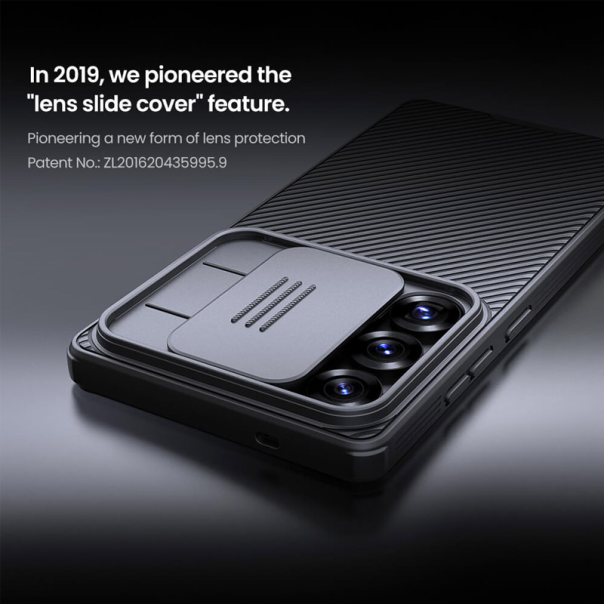 Maska za Samsung S25 Ultra/ S938B Nillkin CamShield Pro tamno zelena - 615770