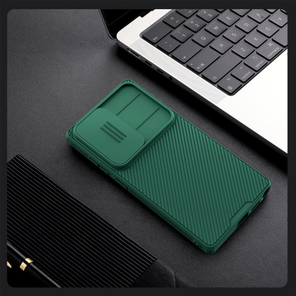 Maska za Samsung S25 Ultra/ S938B Nillkin CamShield Pro tamno zelena - 615770