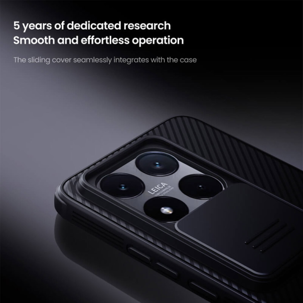 Maska za Xiaomi 14T Nillkin CamShield Pro crna - 614483