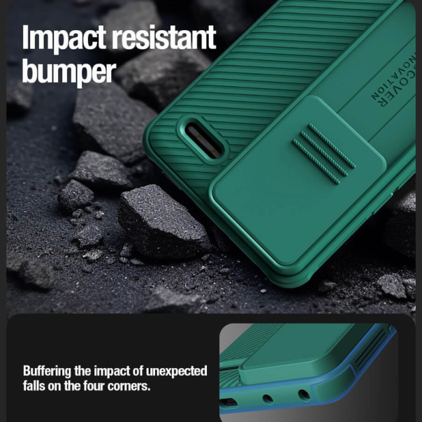 Maska za Xiaomi Redmi Note 13 Pro Plus (EU) 5G Nillkin CamShield Pro crna - 611554