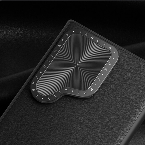 Maska za Samsung S24 Ultra/ S928B Nillkin CamShield Prop Leather crna - 607706