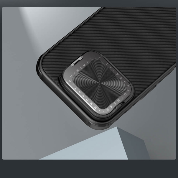 Maska za iPhone 16 Pro Nillkin CamShield Prop Magnetic crna - 513529