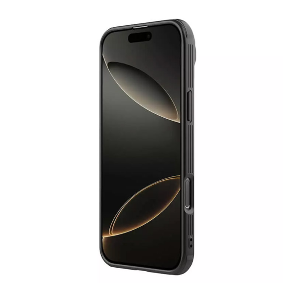 Maska za iPhone 16 Pro Max Nillkin CamShield Prop Magnetic transparent crna - 614696