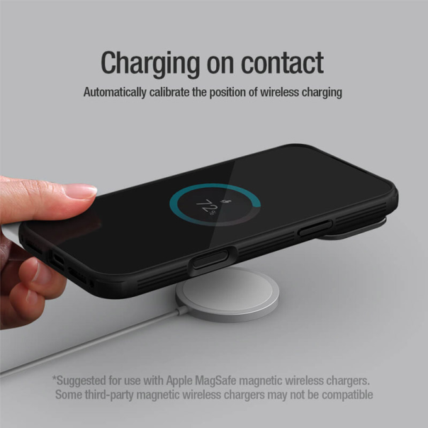 Maska za iPhone 17 Pro Max Nillkin CamShield Prop Magnetic crna - 620502