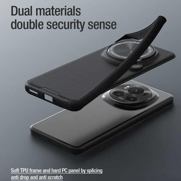 Maska za Honor Magic 6 Pro Nillkin CamShield Prop crna - 611088