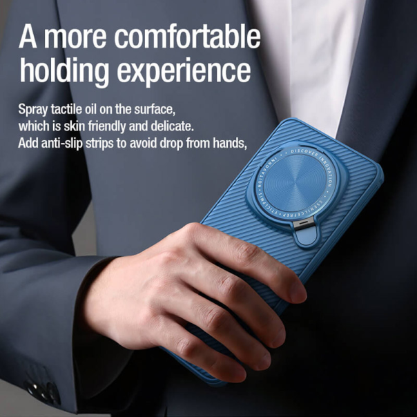 Maska za Honor Magic 6 Pro Nillkin CamShield Prop crna - 611088