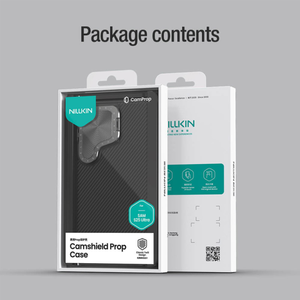 Maska za Samsung S25 Ultra/ S938B Nillkin CamShield Prop crna - 615762
