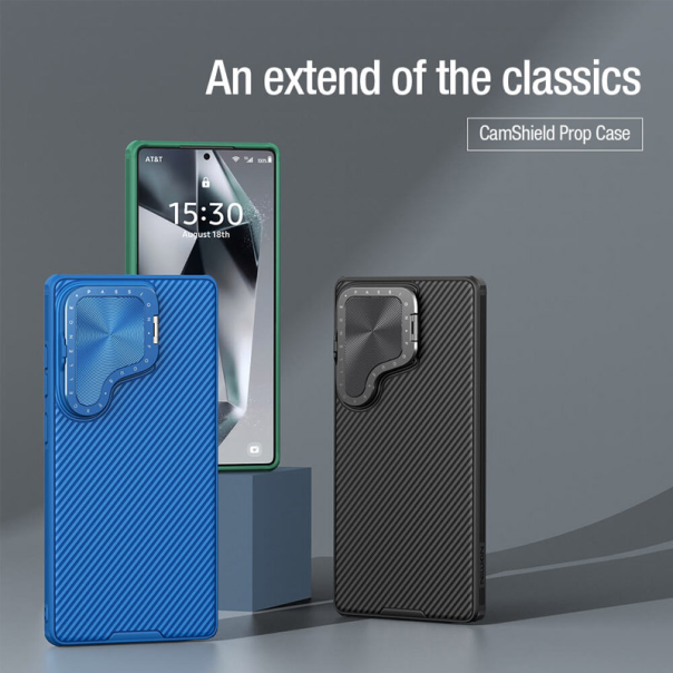 Maska za Samsung S25 Ultra/ S938B Nillkin CamShield Prop crna - 615762