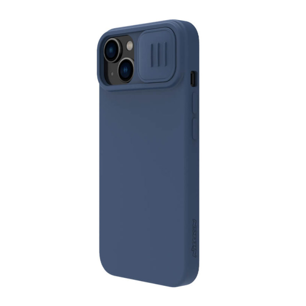 Maska za iPhone 14 Plus plava Nillkin CamShield Silky Magnetic - 057916