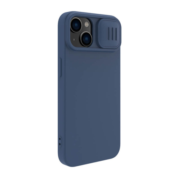 Maska za iPhone 14 Plus plava Nillkin CamShield Silky Magnetic - 057916