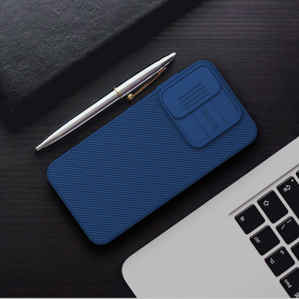 Maska za Samsung A15 4G/ A155F/ A15 5G/ A156B Nillkin CamShield plava - 607515