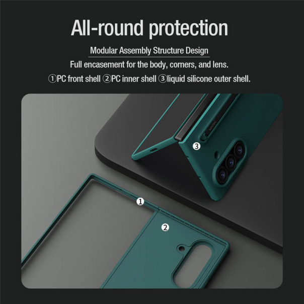 Maska Nillkin Flex pure Fold Samsung Galaxy Z Fold 7 (S Pen version) crna - 620967