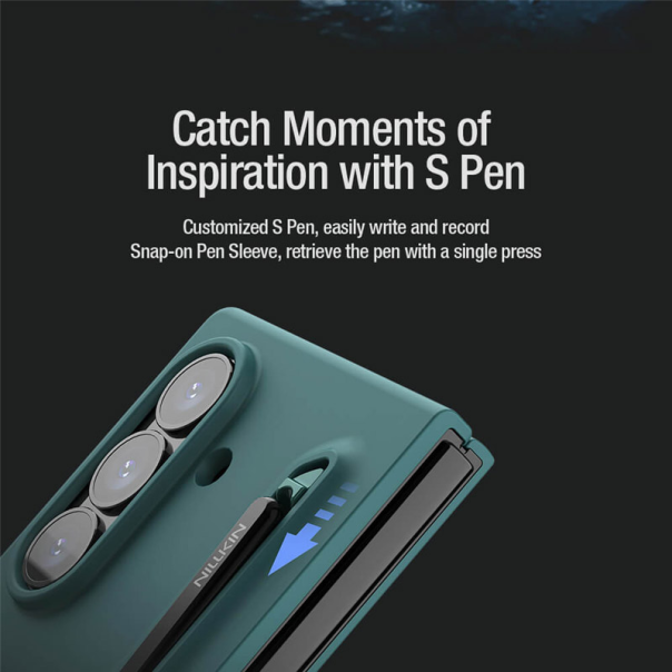 Maska Nillkin Flex pure Fold Samsung Galaxy Z Fold 7 (S Pen version) crna - 620967