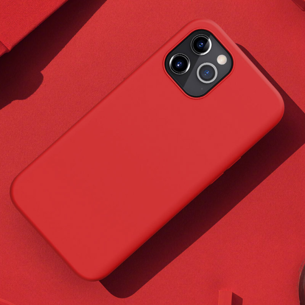 Maska za iPhone 12/ 12 Pro Nillkin Flex pure Pro crvena - 048162-1-1