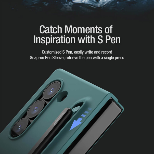 Maska za Samsung Z Fold 6/F956B Nillkin Flex pure crna - 614130