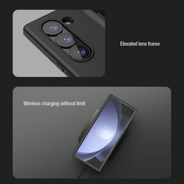 Maska za Samsung Z Fold 6/F956B Nillkin Flex pure crna - 614130