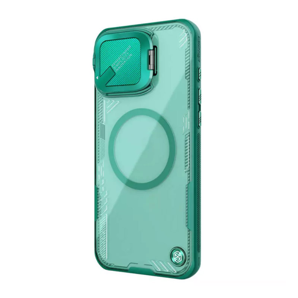 Maska za iPhone 16 Pro Max Nillkin Iceblade Prop Magnetic zelena - 613598