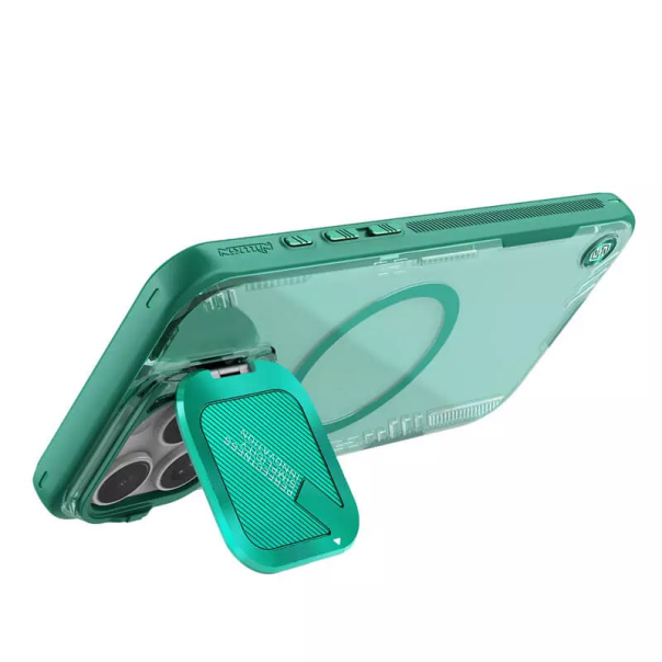 Maska za iPhone 16 Pro Max Nillkin Iceblade Prop Magnetic zelena - 613598