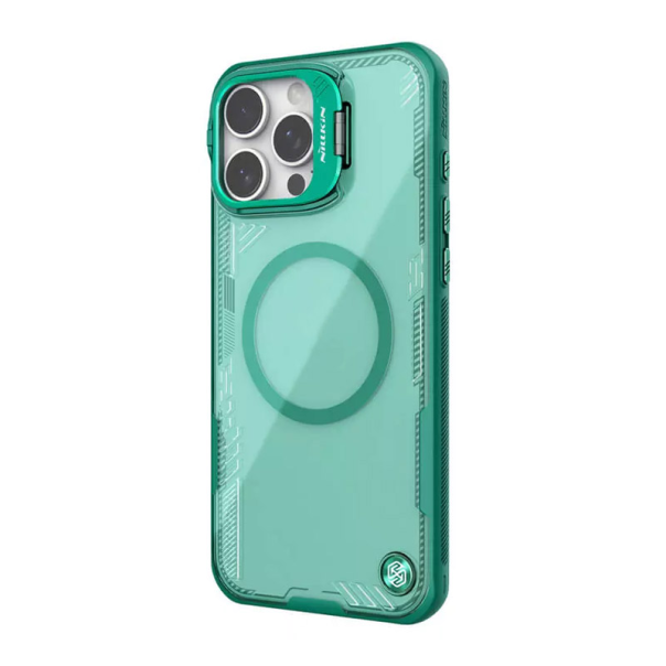 Maska za iPhone 16 Pro Max Nillkin Iceblade Prop Magnetic zelena (sa otvorom za kameru) - 613600