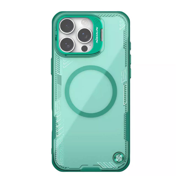 Maska za iPhone 16 Pro Max Nillkin Iceblade Prop Magnetic zelena (sa otvorom za kameru) - 613600