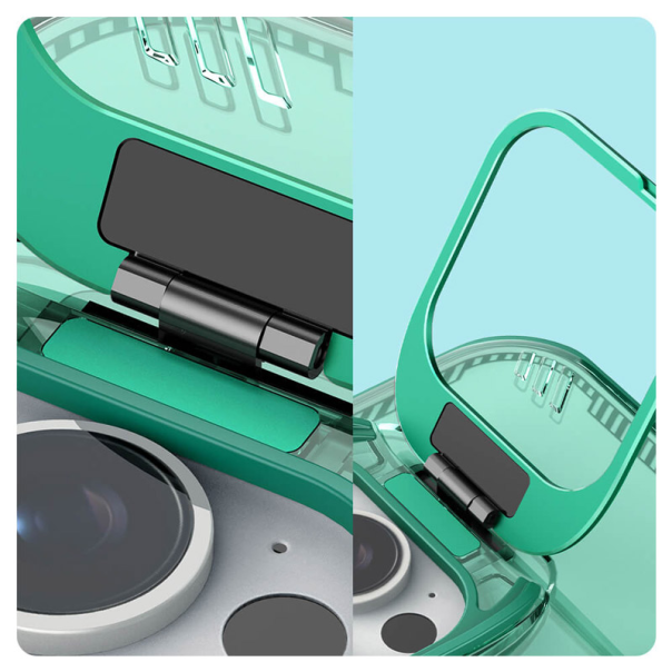 Maska za iPhone 16 Pro Nillkin Iceblade Prop Magnetic zelena (sa otvorom za kameru) - 613599