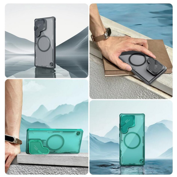 Maska za Samsung S25 Ultra/ S938B Nillkin Iceblade Prop Magnetic crna - 615751