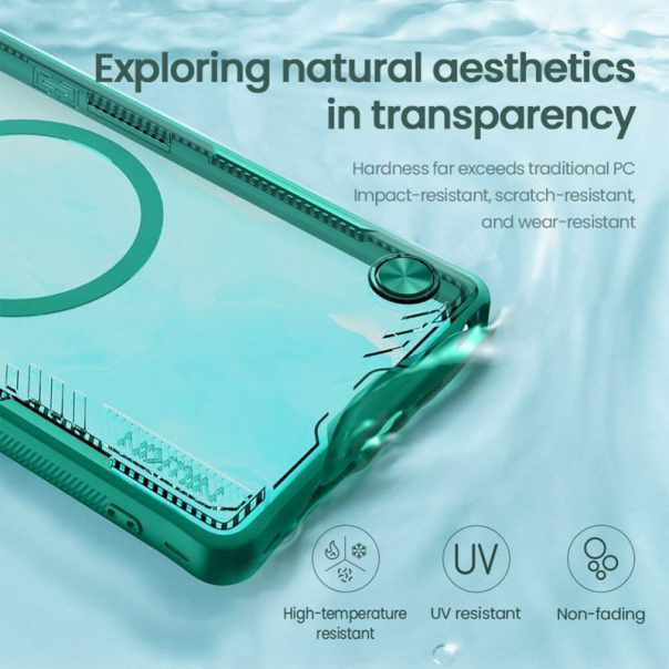 Maska za Samsung S25 Ultra/ S938B Nillkin Iceblade Prop Magnetic zelena - 615752