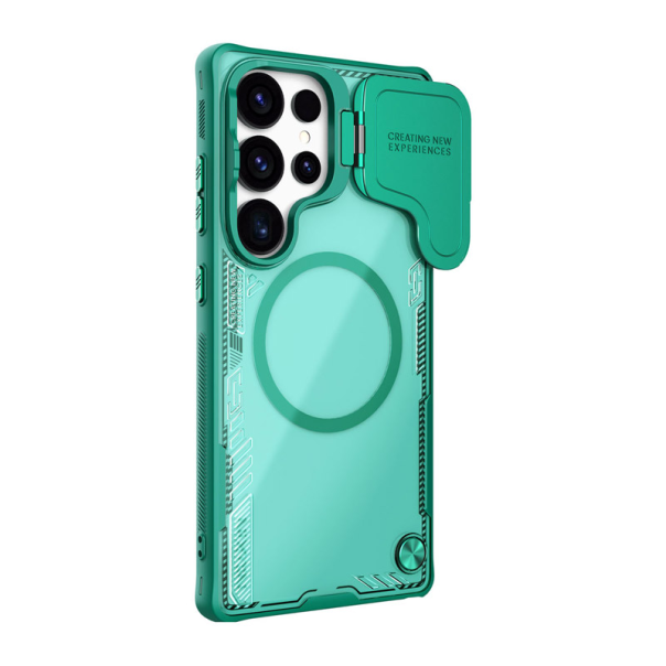 Maska za Samsung S25 Ultra/ S938B Nillkin Iceblade Prop Magnetic zelena - 615752