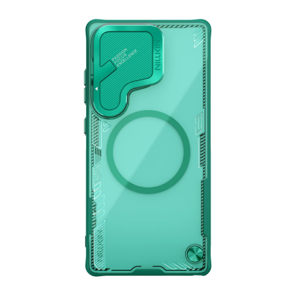 Maska za Samsung S25 Ultra/ S938B Nillkin Iceblade Prop Magnetic zelena - 615752