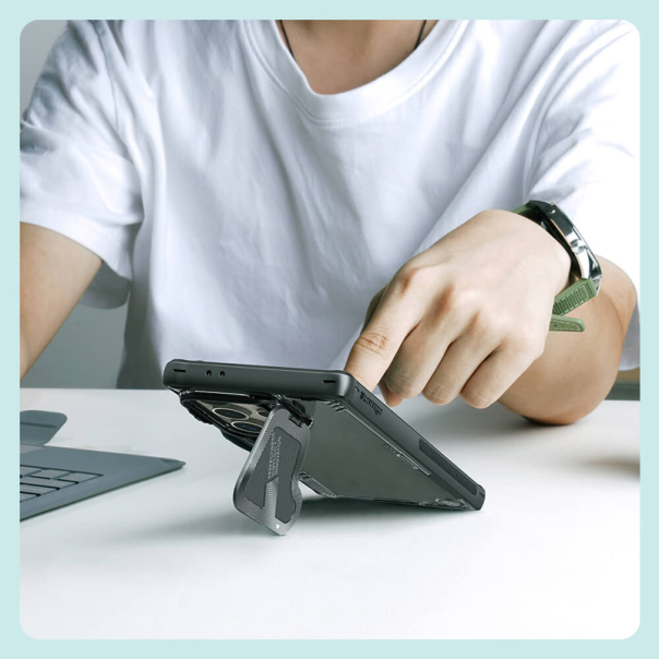 Maska za Samsung S24 Ultra Nillkin Iceblade Prop crna - 613166