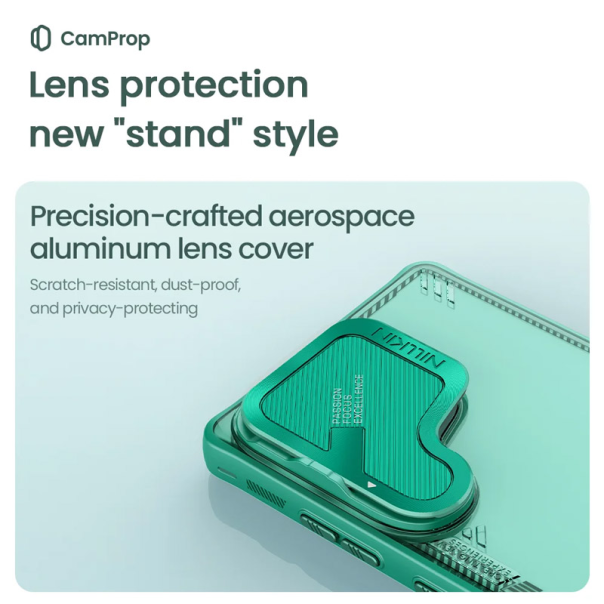 Maska za Samsung S25 Ultra/ S938B Nillkin Iceblade Prop zelena - 615750