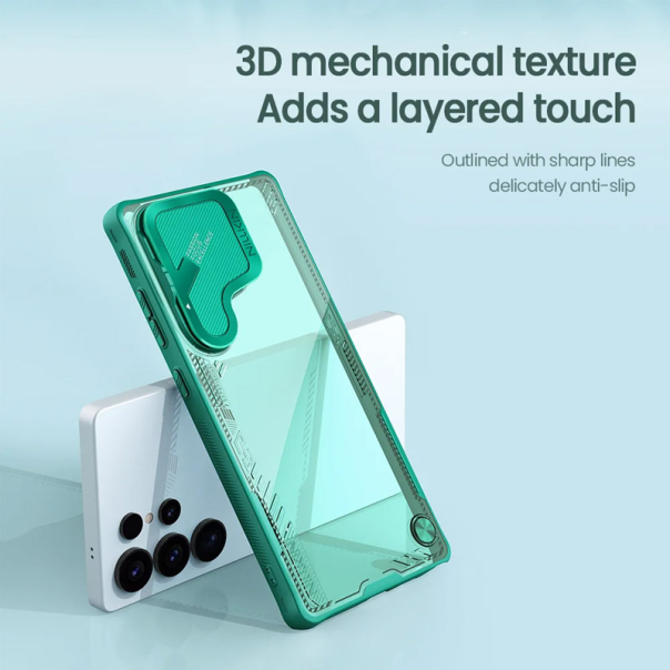 Maska za Samsung S25 Ultra/ S938B Nillkin Iceblade Prop zelena - 615750