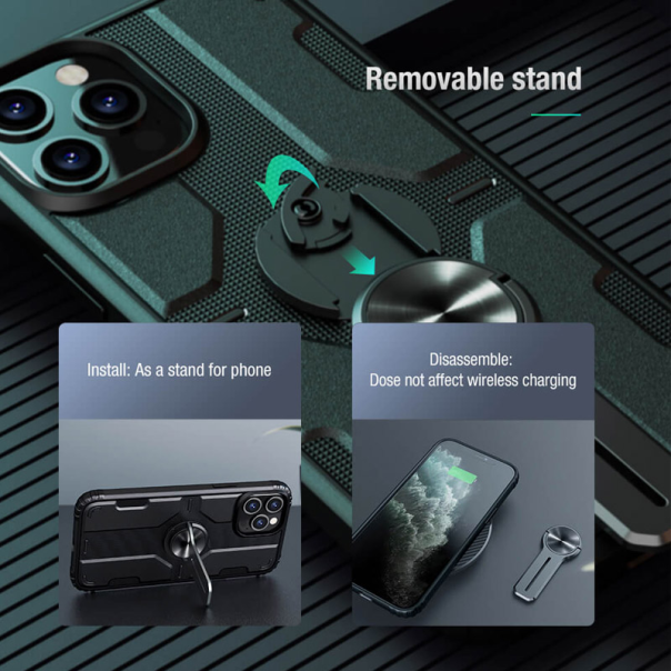 Maska za iPhone 12/ 12 Pro zelena Nillkin Medley - 046212