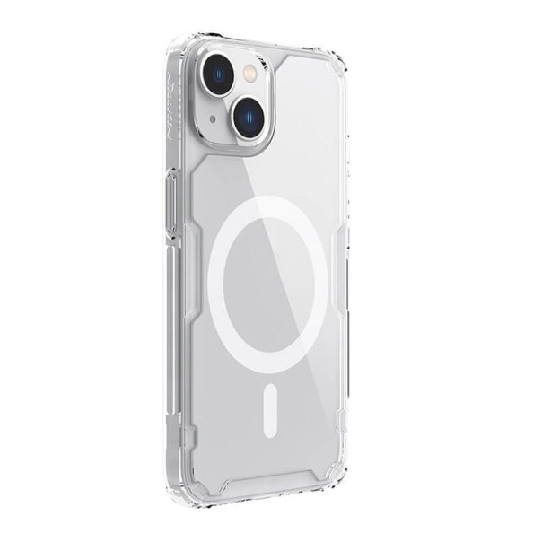 Maska za iPhone 13/ 14 Nillkin Nature Pro Magnetic bela - 203469