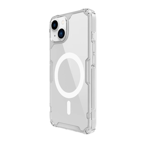 Maska za iPhone 14 Plus Nillkin Nature Pro Magnetic bela - 203471