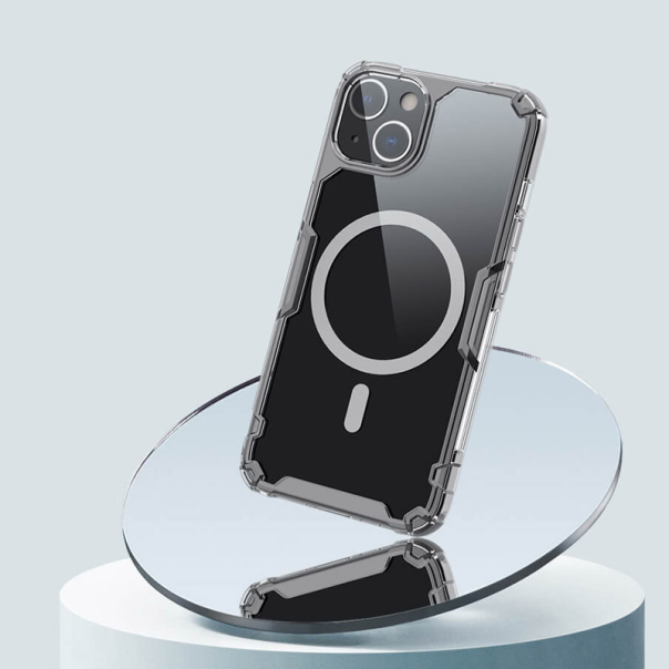 Maska za iPhone 15 Nillkin Nature Pro Magnetic bela - 603687