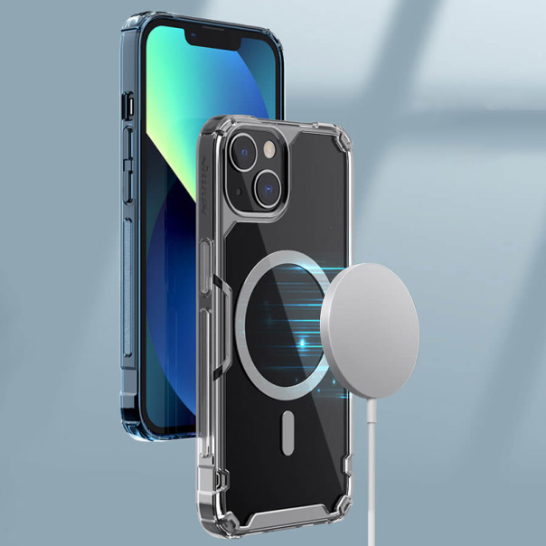 Maska za iPhone 15 Plus Nillkin Nature Pro Magnetic plava - 604102