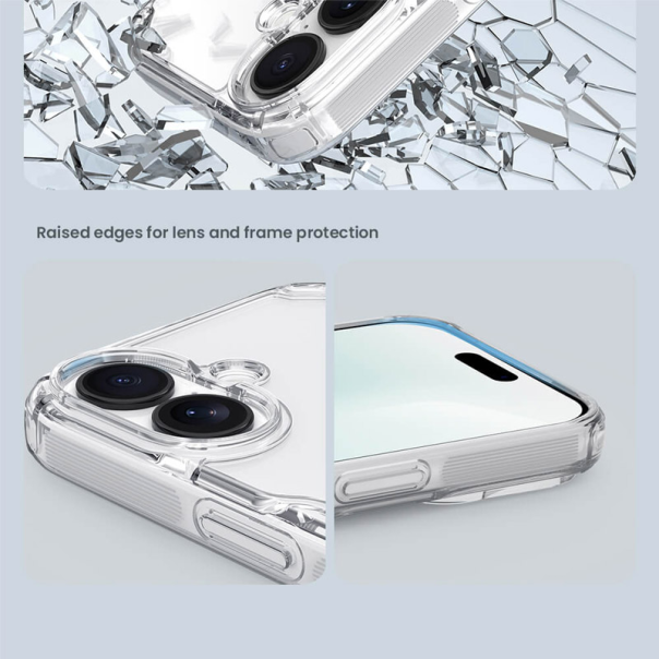 Maska za iPhone 17 Nillkin Nature Pro Magnetic bela - 620491