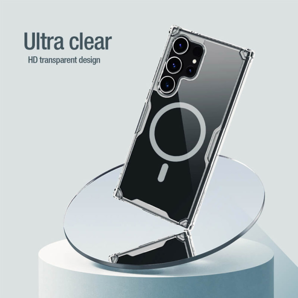 Maska za Samsung S24 Ultra/ S928B Nillkin Nature Pro Magnetic bela - 607661