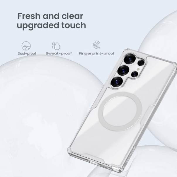 Maska za Samsung S25 Ultra / S938B Nillkin Nature Pro Magnetic transparent - 615761