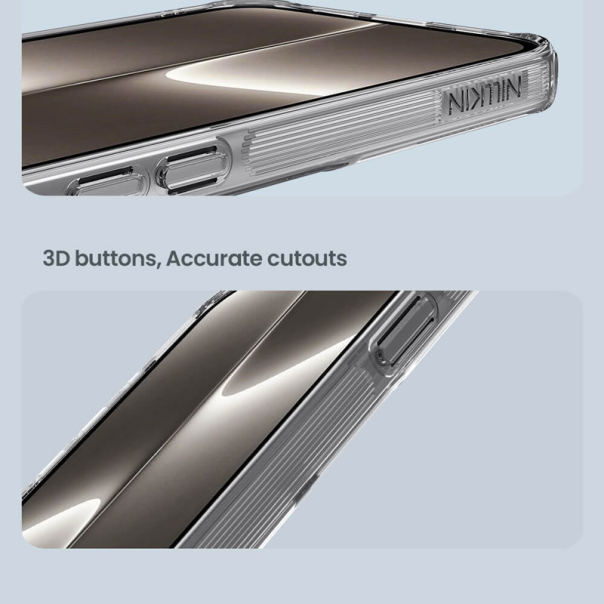 Maska za iPhone 16e Nillkin Nature Pro bela - 617291