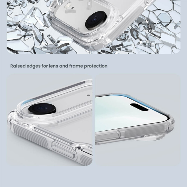 Maska za iPhone 17 Air Nillkin Nature Pro transparent - 620488