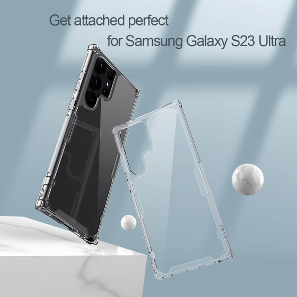 Maska za Samsung S23 Ultra/ S918B Nillkin Nature Pro transparent - 058604