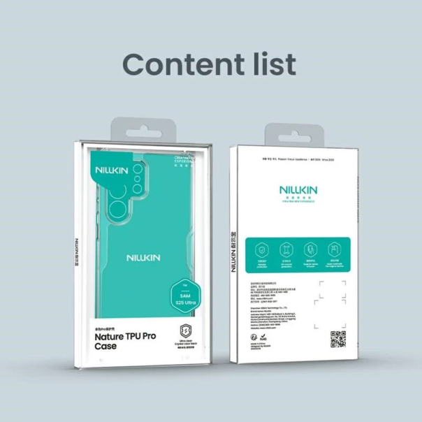 Maska za Samsung S25 Ultra / S938B Nillkin Nature Pro transparent - 615758