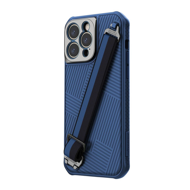 Maska za iPhone 14 Pro Max Nillkin Strap plava - 600383