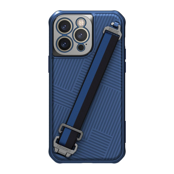 Maska za iPhone 14 Pro Max Nillkin Strap plava - 600383