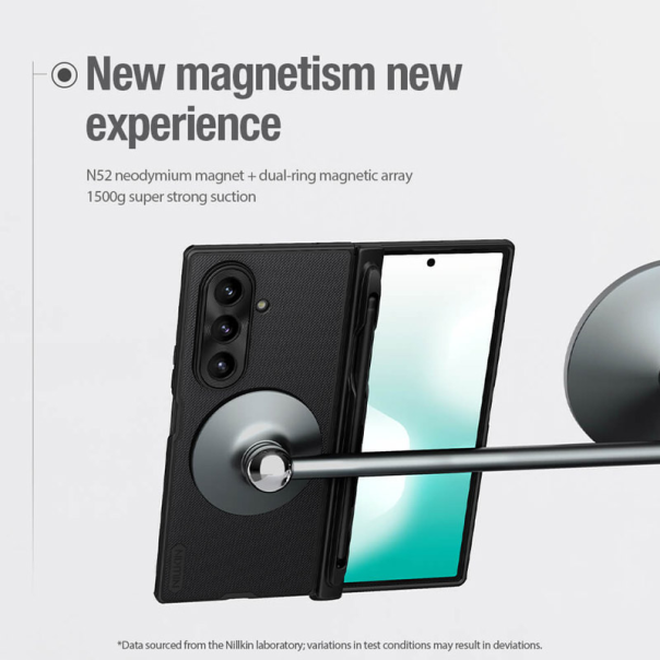 Maska Nillkin Super Frosted Shield Fold Magnetic (with Pen) Samsung Galaxy Z Fold 7 crna - 620970