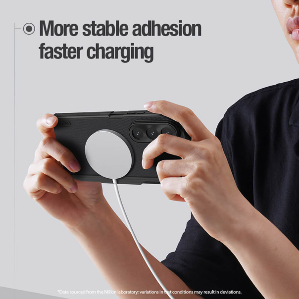 Maska Nillkin Super Frosted Shield Fold Magnetic (with Pen) Samsung Galaxy Z Fold 7 crna - 620970