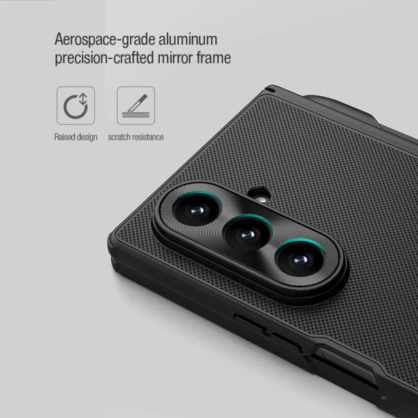 Maska Nillkin Super Frosted Shield Fold Magnetic (with Pen) Samsung Galaxy Z Fold 7 crna - 620970